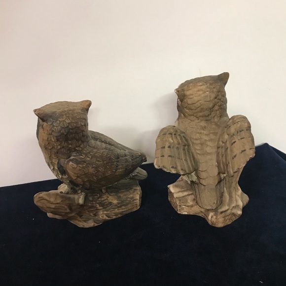 Vintage Ceramic Owl Figurines - Picture 3 of 7